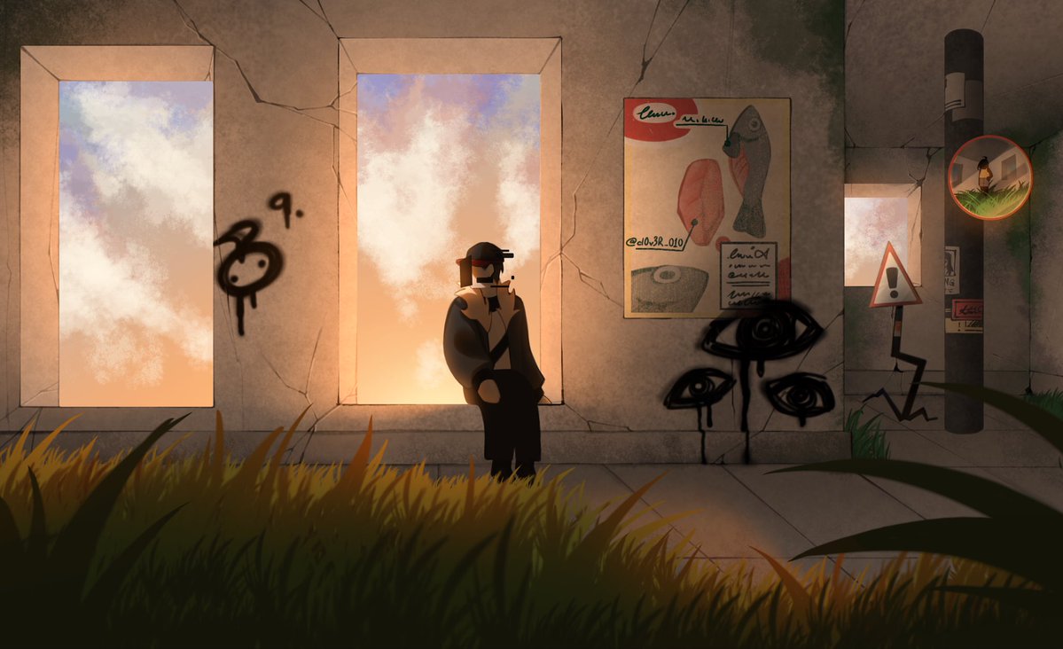 cl0v3R_010's tweet photo. “Just woke up and started my journey here”

#oc #art #illustration https://t.co/sYJvWehw0D