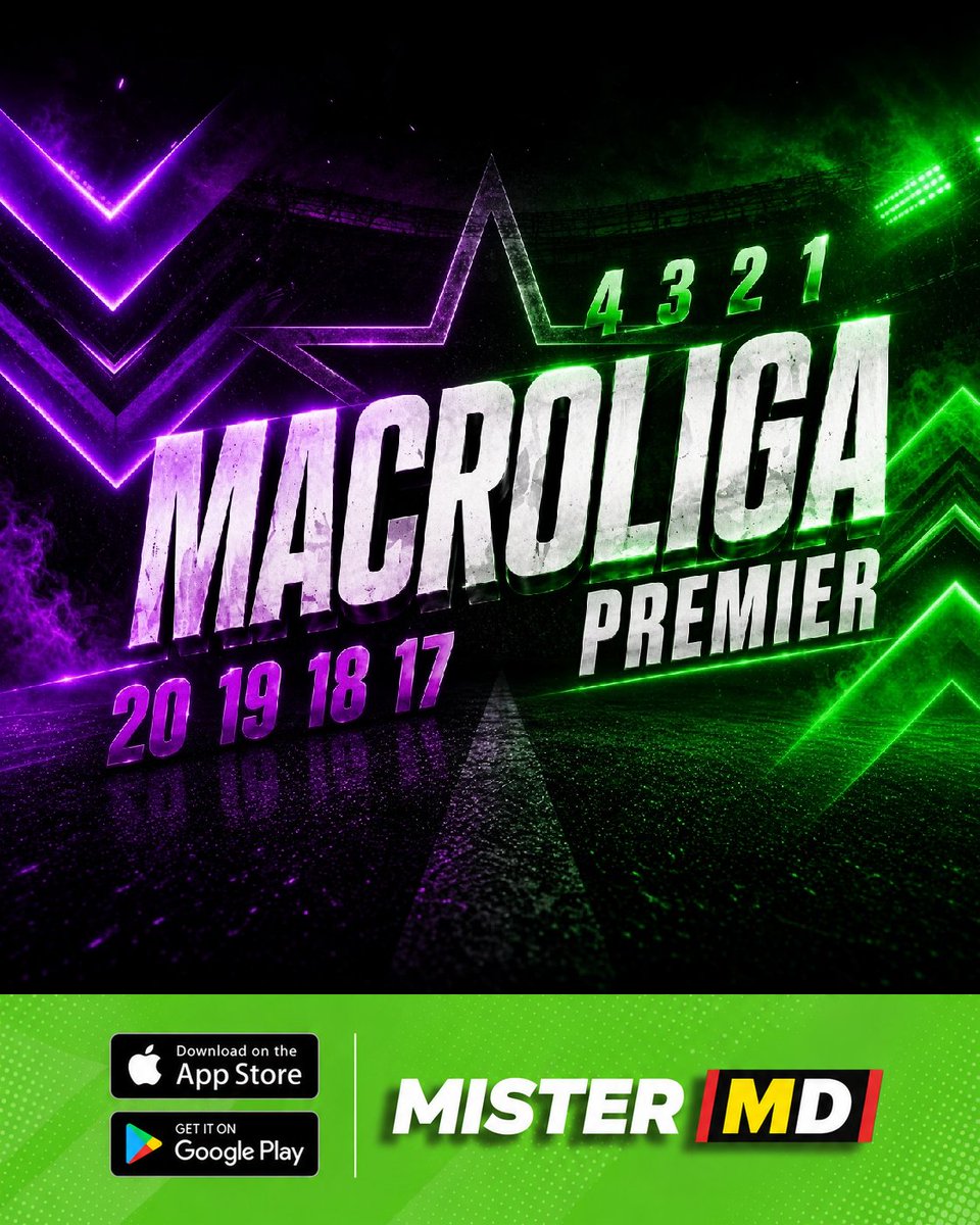 MisterFantasyES's tweet photo. 🎮 MACROLIGA #PremierLeague 🏴
https://t.co/wNijdXGa2h
🏆 Premio: Camiseta de tu equipo favorito de la liga inglesa valorada en 100€ 🎁
⚡ Compite con ascensos y descensos demostrando que eres un experto de fútbol inglés #PLFantasy
❤️🔥 Como NOVEDAD, juega siempre en #MisterFantasy con EL CAPITÁN GRATIS ©️