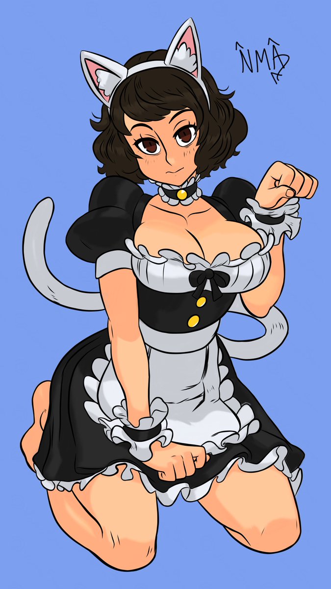 Vortex5tun's tweet photo. A Tail of Two Kitties. If I clean them up and figure out how to sell stickers, would you buy them?
#Illustration #ArtInProgress #NoAI #DigitalArt #persona5 #sadayo #kawakami #atlus https://t.co/ZhtRMMeXHH