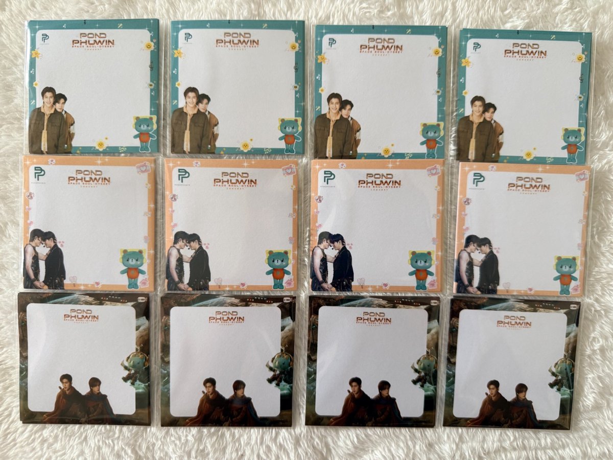 SupawanNoonuy's tweet photo. Giveaway 🐻🐼

PONDPHUWIN SPACE SOULDYSSEYY

กระดาษโน๊ต มี3แบบ
แบบละ 30 แพ็ค มี90 แพ็ค
...มารับกันด้วยนะคะไม่อยากขนกลับ😁

🗓️ 22 Aug 2026

#มารับมาแลกกันได้นร้า
#PondPhuwinconcert 
#ปอนด์ภูวินทร์ https://t.co/0BB9N7CdKh