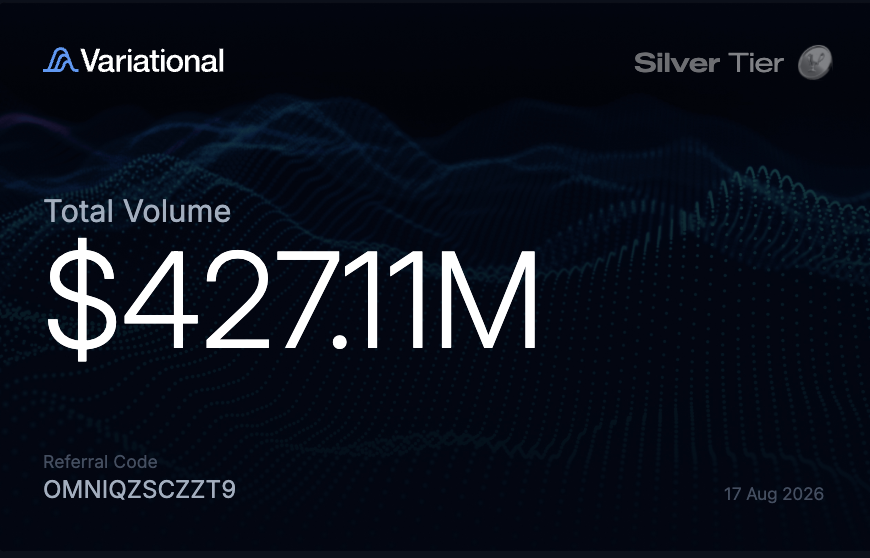 mertgvar's tweet photo. Different venues, same mission.

Variational → $427.11M volume
Arcus → $4.14M volume / #67
Testing liquidity, execution and market structure where it actually matters: with real size.

The perp DEX grind continues.

Variational × Arcus. https://t.co/xHGEeMS2r7