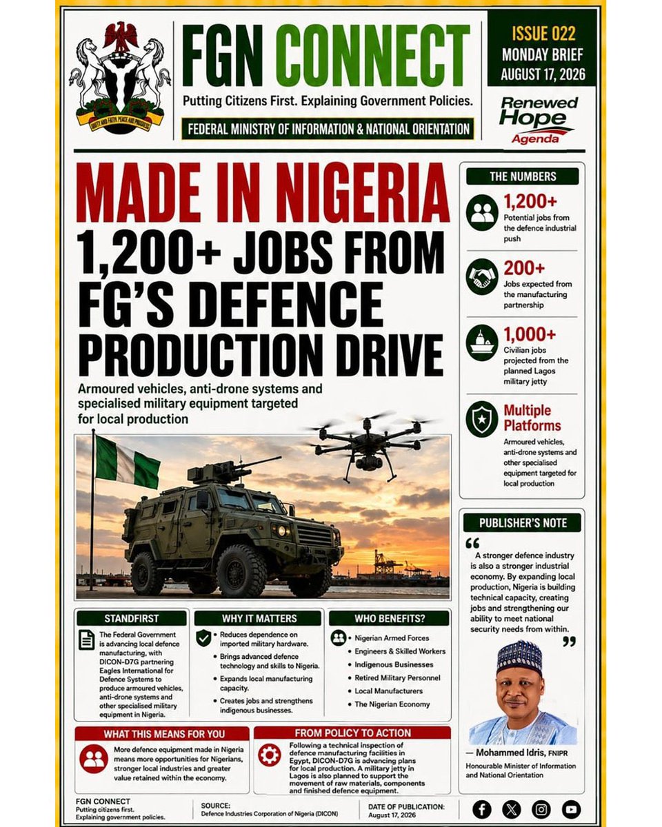 HMMohammedIdris's tweet photo. From @fgnconnect https://t.co/h9vjAdrxR7