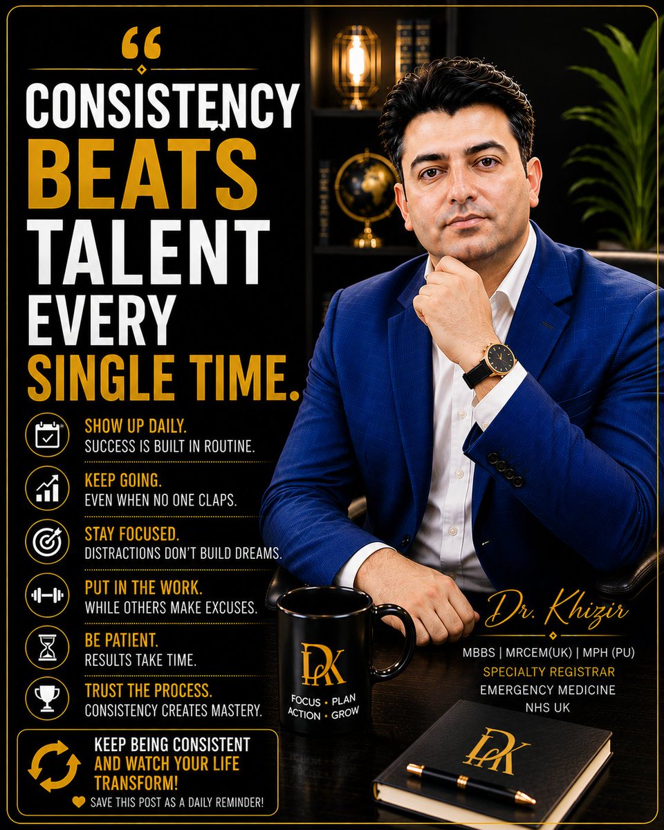 Ukhizir2's tweet photo. Consistency Beats Talent Every Single Time — #Consistency #HardWork #Success https://t.co/Hf1zlpPeKN