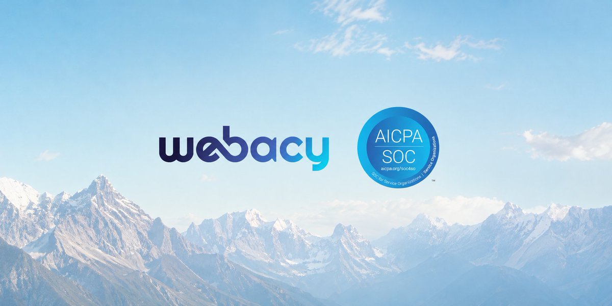 mywebacy's tweet photo. Webacy is now SOC 2 compliant!

We’re thrilled to celebrate this milestone as another way of building trust with our customers. We partnered with Advantage Partners &amp; Vanta to seamlessly guide us through the compliance process.

Check out our blog post for more details 👇 https://t.co/93JAlcn5r8