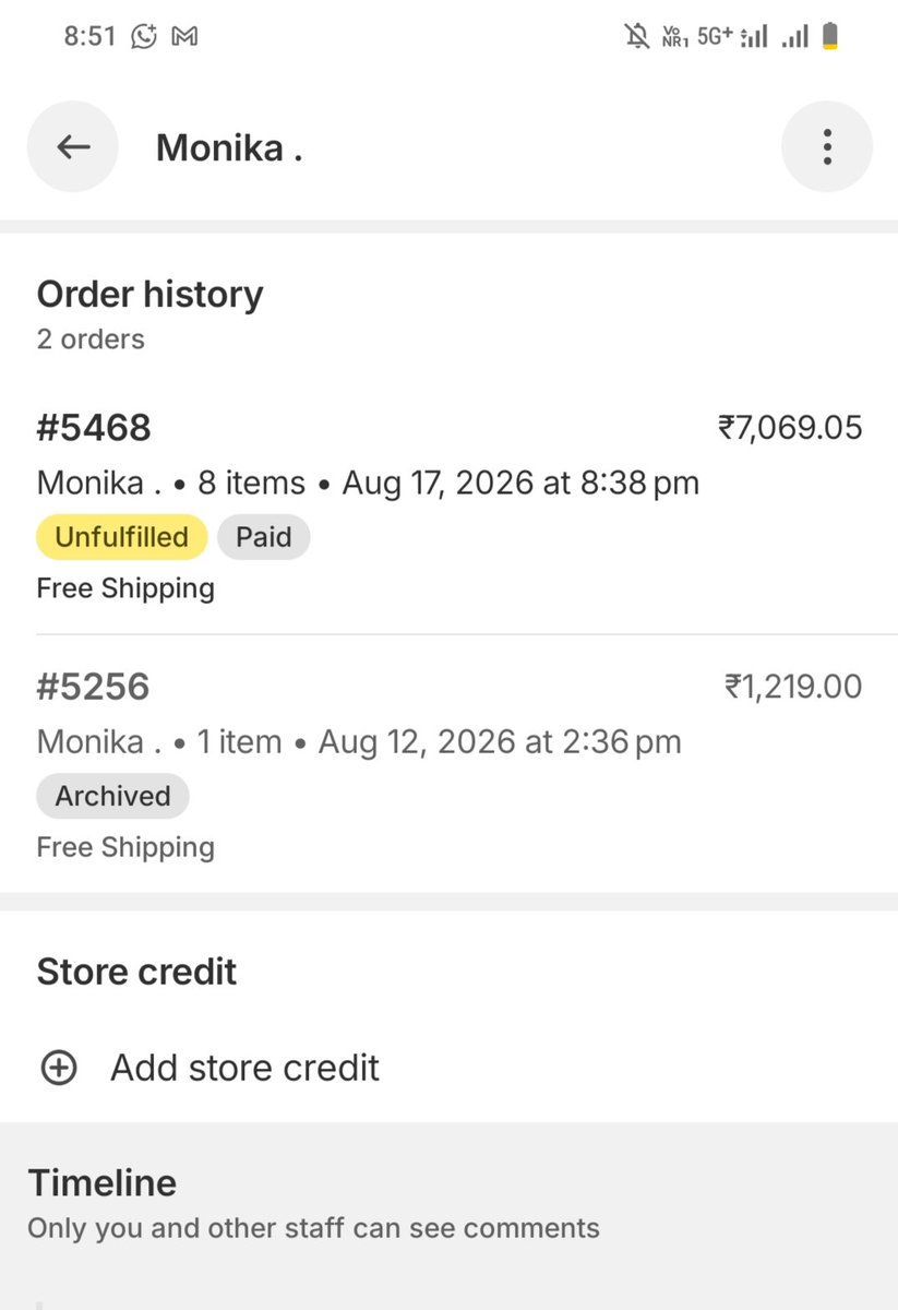 deepak_kharb_'s tweet photo. 7000 rs paid for 2nd order

Customer placed 1 trial order and just after checking quality she placed 7k paid order. 

Customer like these makes our day
#ecom #d2c https://t.co/LHZukyz9eR