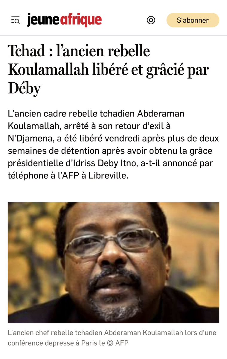 netjerisme's tweet photo. Mais Koulamallah n’a jamais été amnistié après sa condamnation à perpétuité . https://t.co/Q113LM30Jm