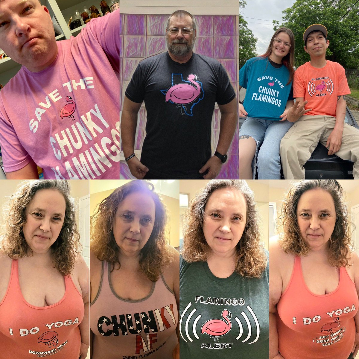 ChunkyFlamingo's tweet photo. It’s #MingoMonday so grab Monday by the throat and #RockTheMingo today! Add to cart 🛒 and it will ship quick! Orders today will get a freebie from me! https://t.co/R2WTwADFlI https://t.co/xYLlKKqiPV