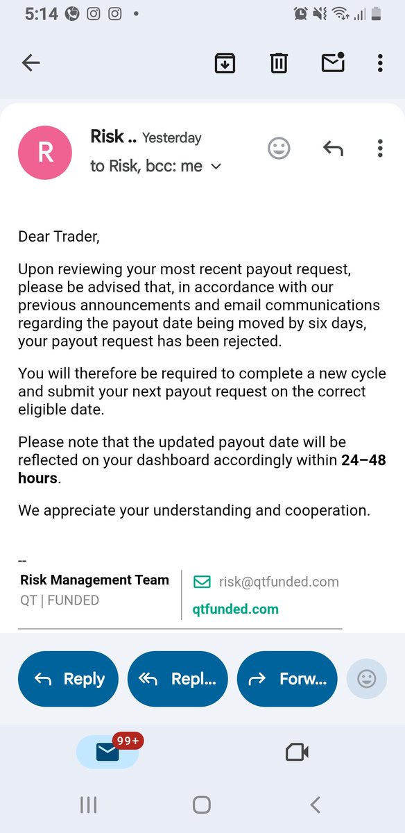 mohpips_'s tweet photo. After trading with @QTfunded for 1 year now I keep trusting them finally got my live funded and then requested for my payout. So they really want to turn me down ?
Please I need my payout to be processed fast cuz its not funny anymore you guys make traders loose interest here https://t.co/tokEN69CVD