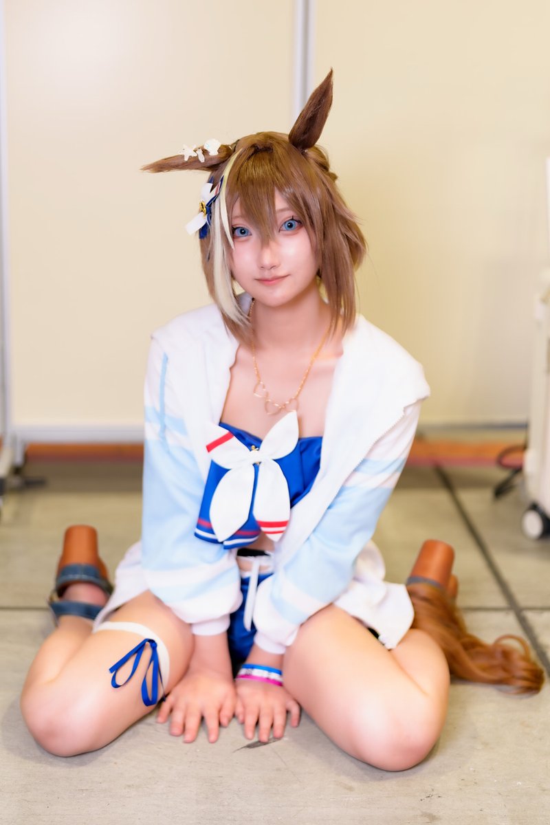 WisteriaCosPic's tweet photo. C108 にて くろあ さんを撮影させていただきました。

Model：くろあ（@Kr0_2a）さん 
Character：水着シュヴァルグラン/ウマ娘 プリティーダービー 
Location：コミックマーケット108 
Date：2026/08/16 

#C108 #コミックマーケット108 #C108_cos #C108コスプレ https://t.co/XGfyGpyA28