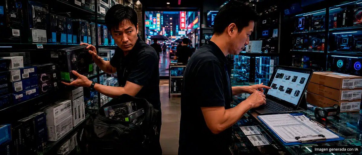 Securizame's tweet photo. Dos empleados montaron su propia tienda de PC con hardware que robaban a su empresa https://t.co/6KLa6rAKV3 #Internet #Noticia #Tecnología #CiberSeguridad vía @elchapuzas https://t.co/NLnpxqoFCj