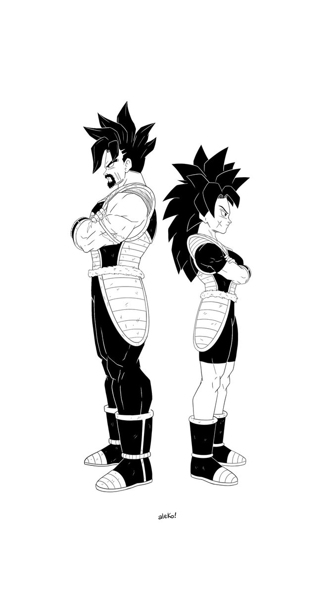 Alekuko_'s tweet photo. Finished the lineart for this Saiyan couple, and did a lil manga ink edit in the process hoho ✌🏻✨

#xenoverse2 #dbxv2 #dragonball40th #mangaink #animeart https://t.co/5ImDAJDVEs