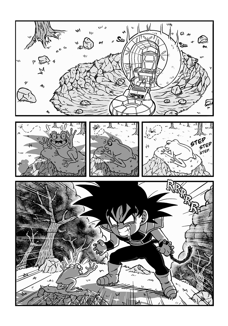 Gokuten09's tweet photo. Je vous présente Dragon Ball Barbari en version française. Cette œuvre est toujours en cours de parution, scénarisée par @JordanLDurham et dessinée par @Zarpzy https://t.co/xNoMgJzOWn