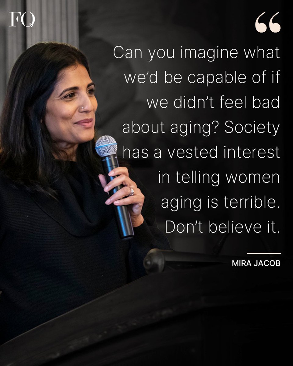 femalequotient's tweet photo. Getting older is a privilege. It means we’ve gotten to live. We’ll take the wrinkles, the stories, the wisdom, all of it. ❤️ https://t.co/TnR1sIjGeX