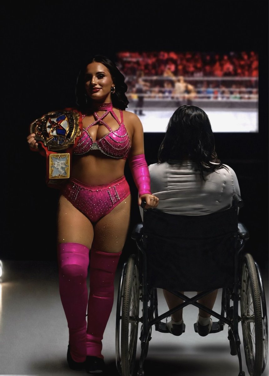 The_SophiaRose's tweet photo. I went from being a black belt in karate and a competitive gymnast to suffering a stroke at 19, becoming paralyzed and hearing-impaired, and being told I would never walk again.

I refused to let that be my story.

I fought my way back, and now I’m chasing my dream of becoming the best in the sport that inspired me to fight for my life.

Professional Wrestling. @dustinrhodes