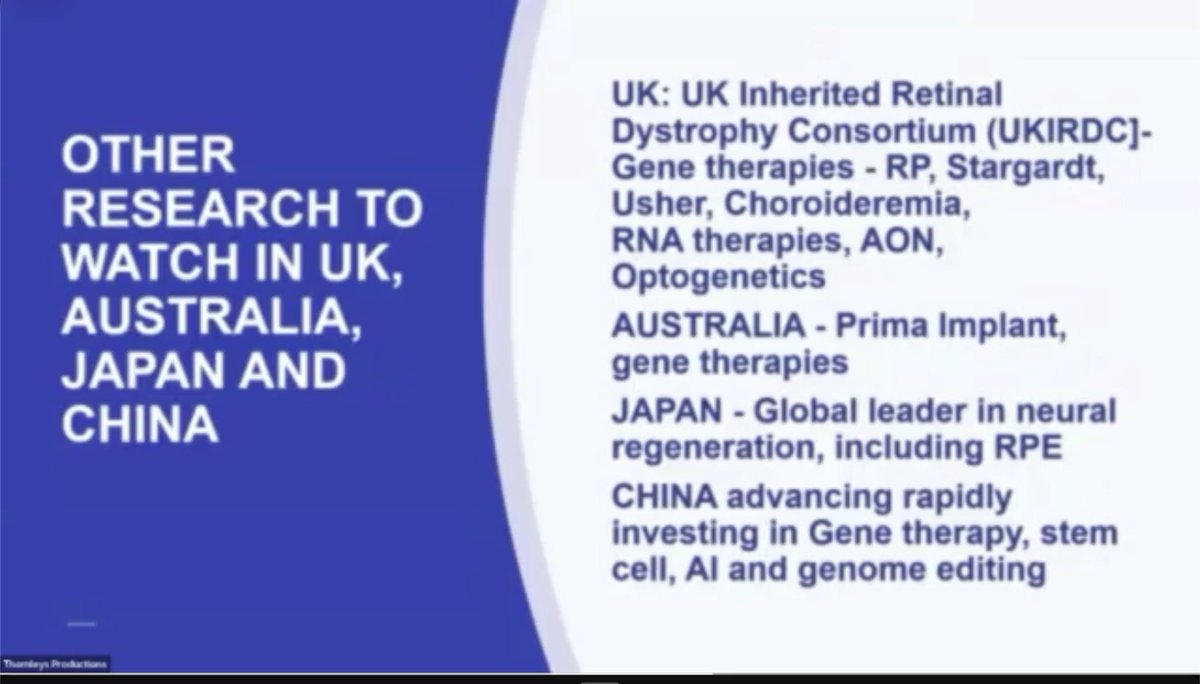BRexNew's tweet photo. 10 days ago! Fast Track - Things happening, we don’t see it.

The Future of Retinal Research | Claudette Medefindt | Retina South Africa AGM 2026

* CHINA advancing rapidly investing in Gene therapy.
* UKIRDC Gene Therapies RP, Stargardt

https://t.co/fQloocPQKa
#OCU400 $OCGN https://t.co/dbyc5zB5lf