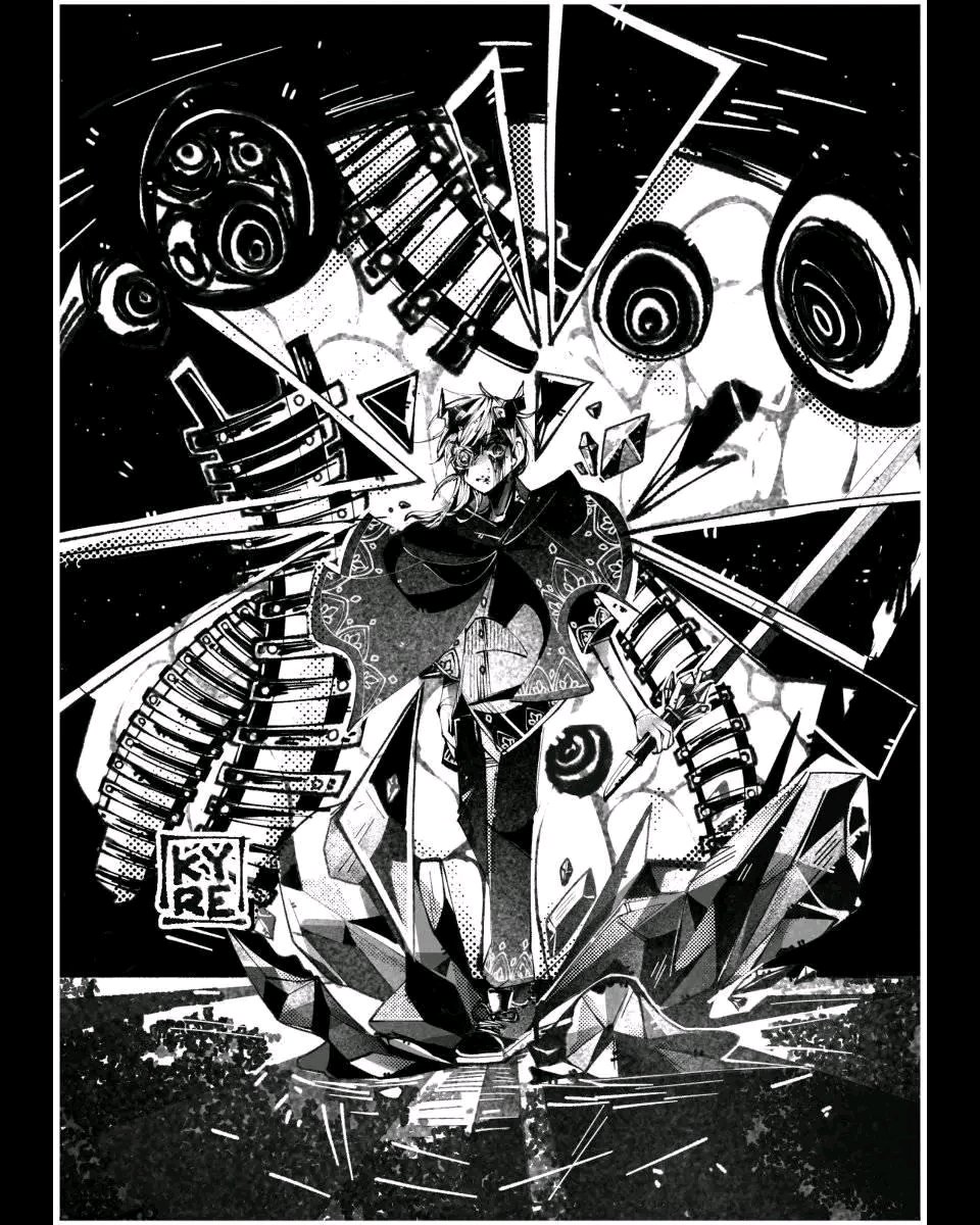 sleepykiiao's tweet photo. Found this, i once have black &amp; white artstyle back in 2020,lol https://t.co/lAgBt7AzTD