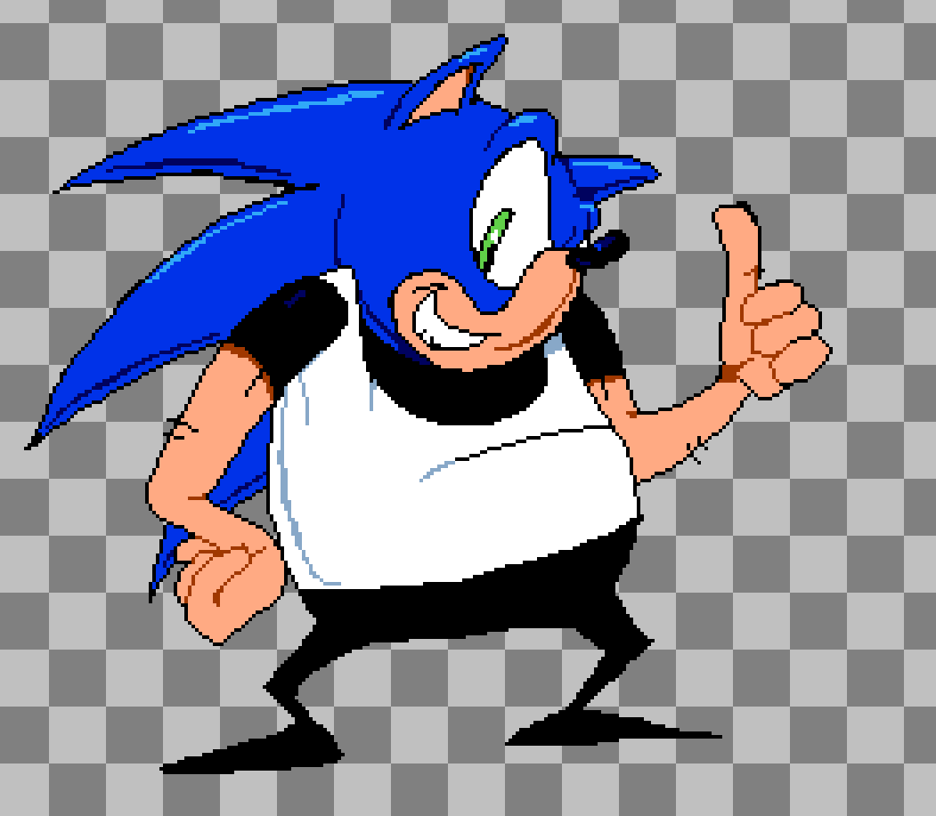 joniton_dude's tweet photo. just created the ideal modern sonic design, thoughts? https://t.co/lwCFRPp9Z2