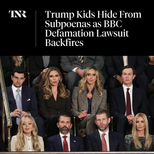 JamesTate121's tweet photo. President Trump is losing control over his own lawsuit against the BBC. https://t.co/MneWcvBpEY https://t.co/E8CTJzxsSw