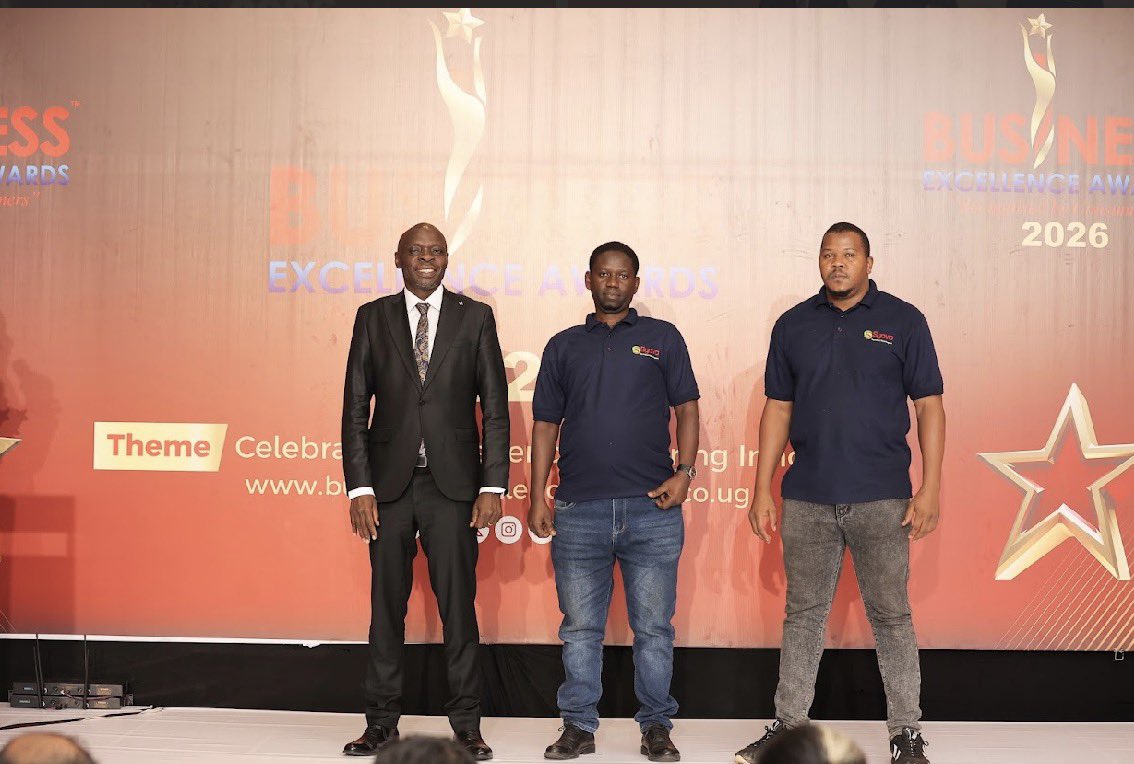MaxilineC68117's tweet photo. Syvo Seeds receiving the award for Best Supplier of Agro-Business Products in Uganda at the #BusinessExcellenceAwards26. https://t.co/GdwSVW1coi