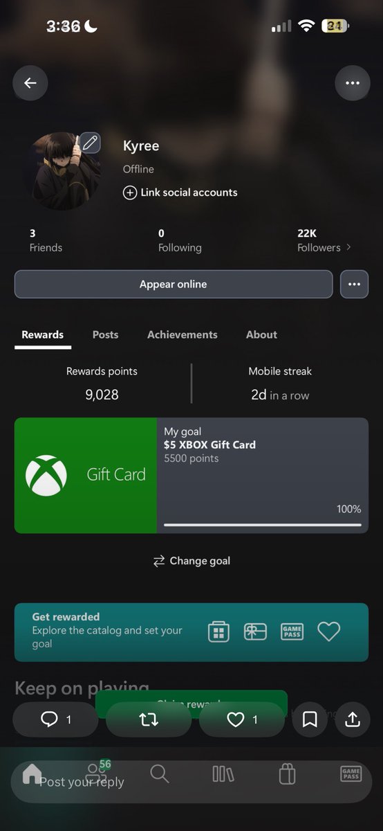TwitchMecca's tweet photo. Name “Kyree” Up for grabs ik you 27 guards gone try to copy ts anyway!
#ogu #username #xboxtags https://t.co/l7kiJ5mXD8