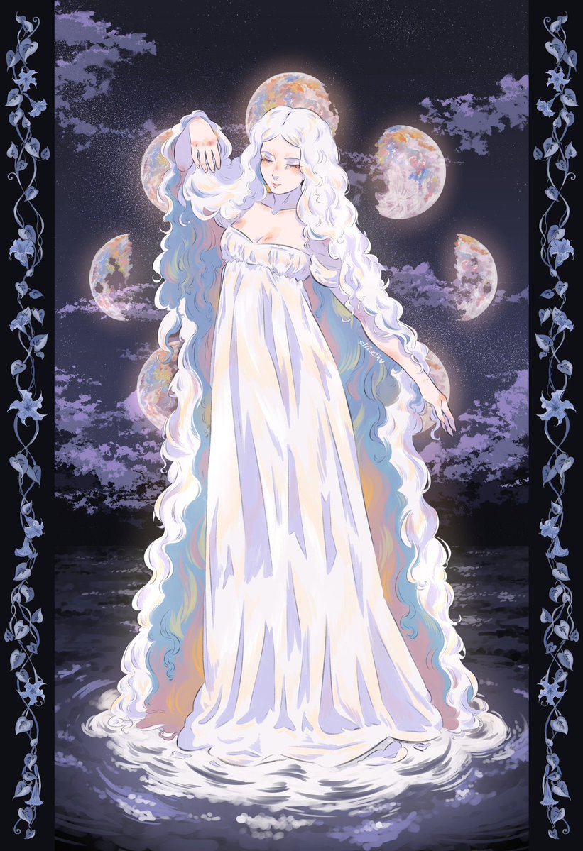 eiriseth's tweet photo. my moon lady 🌙✨ https://t.co/UyS1mL9al2