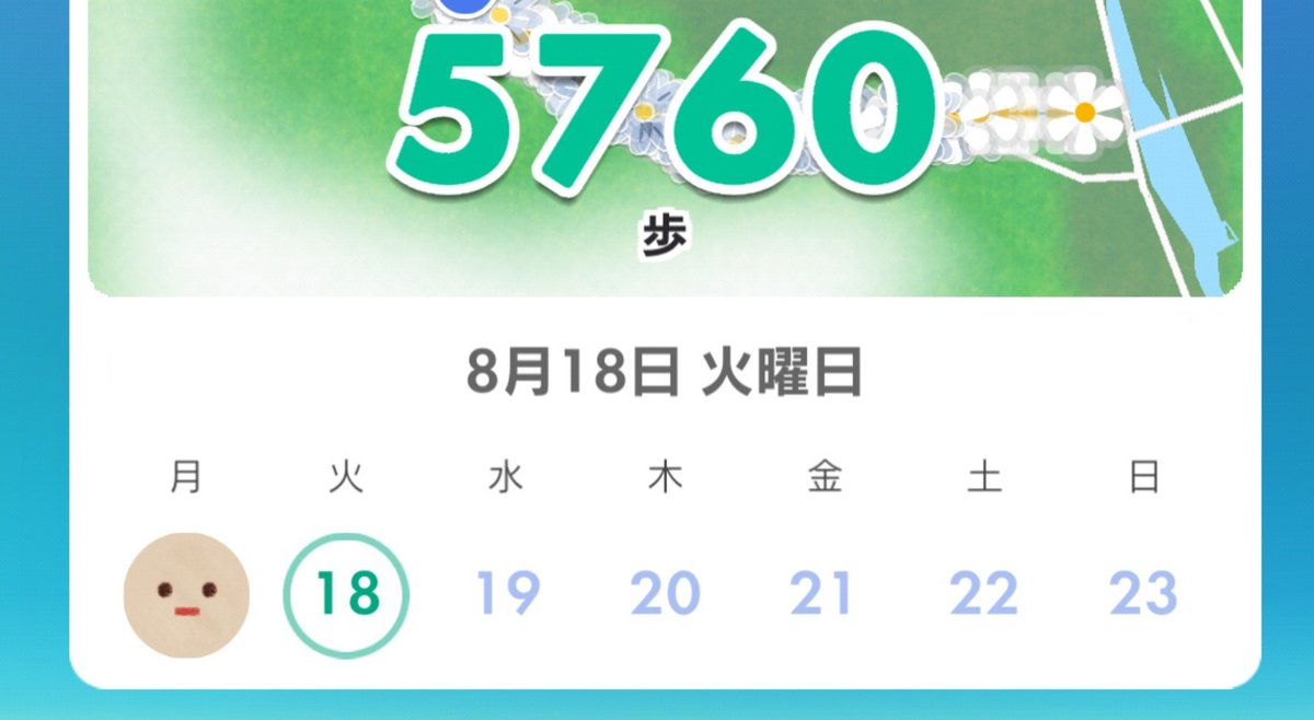 mitsunami0707's tweet photo. 今日のトレーニング（朝活）と体重の変化
４kmウォーキング
足上げ腹筋３０回
ウォーキングゲームは今月終盤になってきて、順調にいけばなぁと。 https://t.co/o94A9weiPk