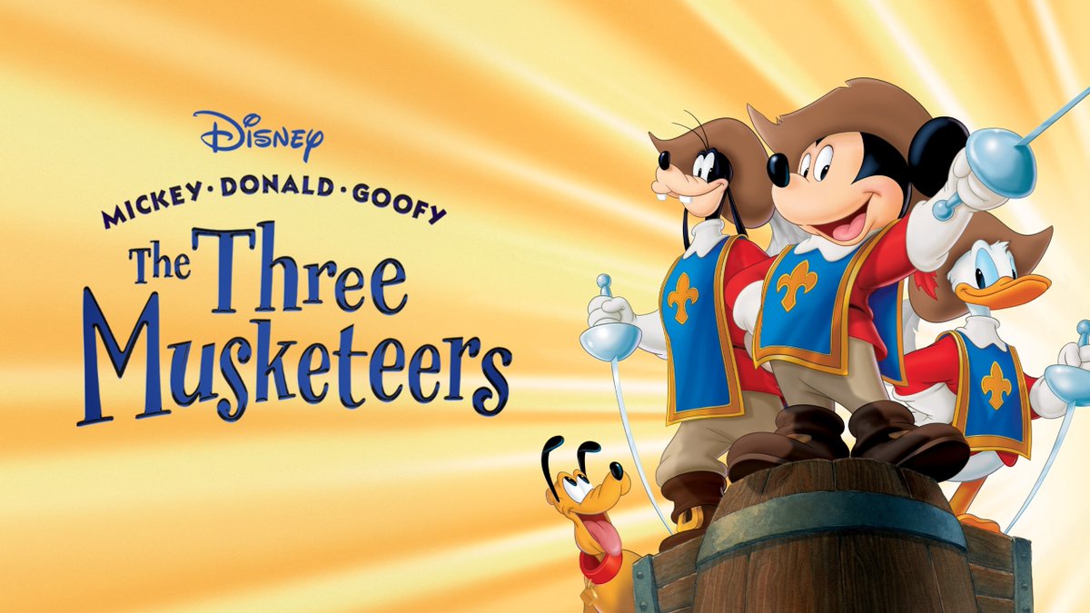 splpsps's tweet photo. Happy 22nd Anniversary to Mickey, Donald, Goofy: The Three Musketeers premiered on Walt Disney Pictures #Disney #DisneyMovie #WaltDisney #DisneyAnimation #DisneyToon #MickeyMouseandFriends #MickeyMouse #MickeyandFriends #MickeyDonaldGoofyTheThreeMusketeers #TheThreeMusketeers https://t.co/BCyfRfczxk