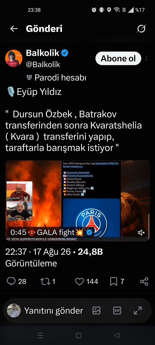 ResuLCnR's tweet photo. @eyupyildiz @memedtoygar @gunayesenturk Bunu bekliyoruz dayı , fit olamayız 😂 akşam pazarına çıkmışsin , GS li arkadaşlarımızı kafaliyorsun. Ne güzel tezgah yav.. https://t.co/08i9HBQZQD
