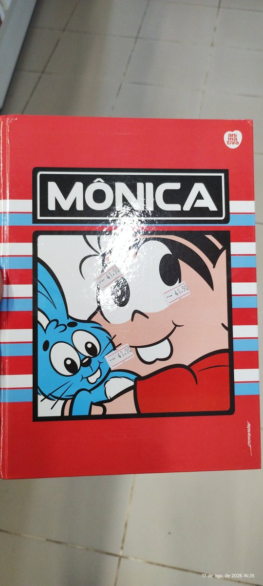 texugofalante's tweet photo. Vocês que hoje têm filhos se preparem. Antes não era esse valor.
Fui comprar cadernos para uma menina de 6 anos e olha o valor desse caderno brochura de 80 folhas.
R$ 41,90. Será que é só porque é da turma da Mônica?
#MaterialEscolar #TurmadaMonica https://t.co/rcc1wcRXXI