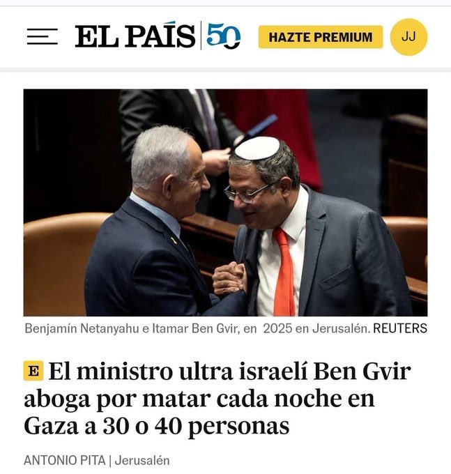 hectoralexx's tweet photo. Los que quieren llevar el crimen que se comete en Paestina al terreno conceptual (“¿es genocidi0”?) lo hacen por quedar bien con su sucia conciencia.

Pero en los hechos son cómplices de este tipo de asesinos.

Son los goebbelsitos del nazismo del siglo XXI. https://t.co/BIsXZO89f3