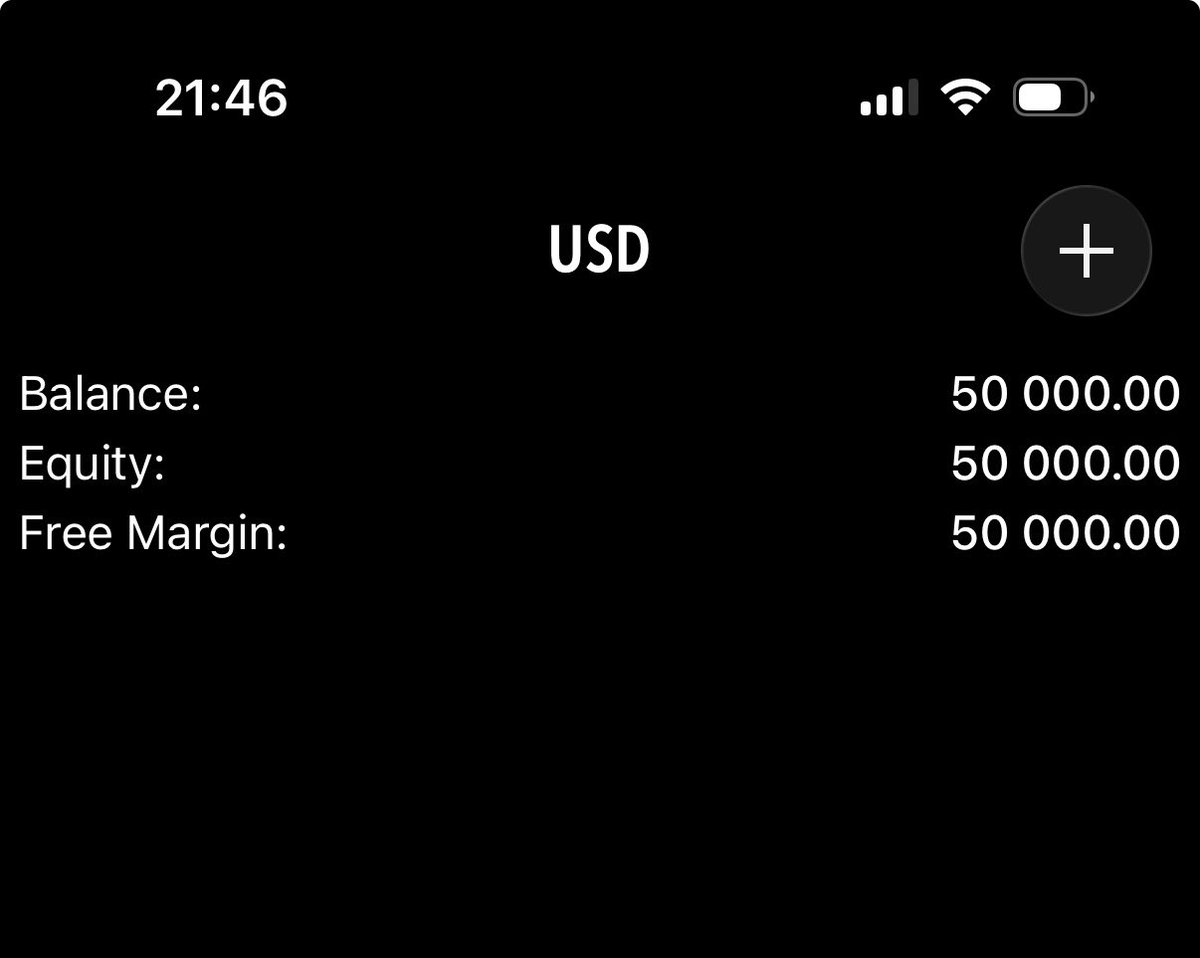Patirrow's tweet photo. I just bought new 50k stellar 1 Step with @FundedNext 
Needs 10% To Pass it I only have 6% on dd will see how we can manage it 😴 https://t.co/dEQJpjVzkL