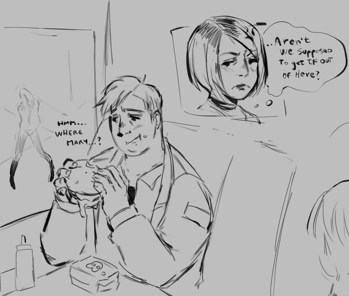 badmotorkitten's tweet photo. amazing James Chuderland adventures I made for @DisappointingG5 #silenthill https://t.co/QLV6qnVEFI