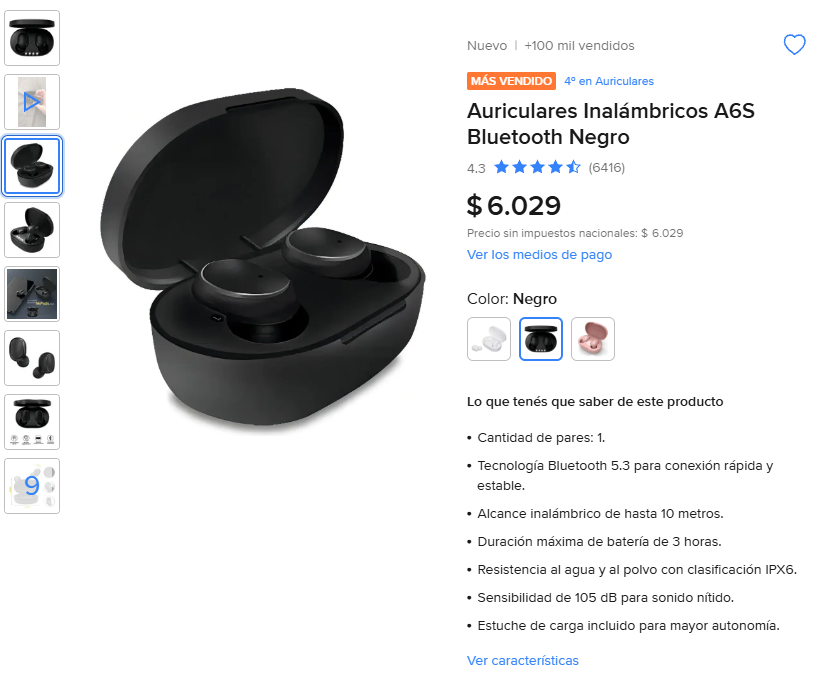 ofertasmerlibre's tweet photo. OFERTA IMPERDIBLE🚨🚨🚨
💵Auriculares por solo 👉$6.029👈
COMPRÁ ACÁ 👉https://t.co/YkzdFvygg8 https://t.co/KQfTuZOFRR
