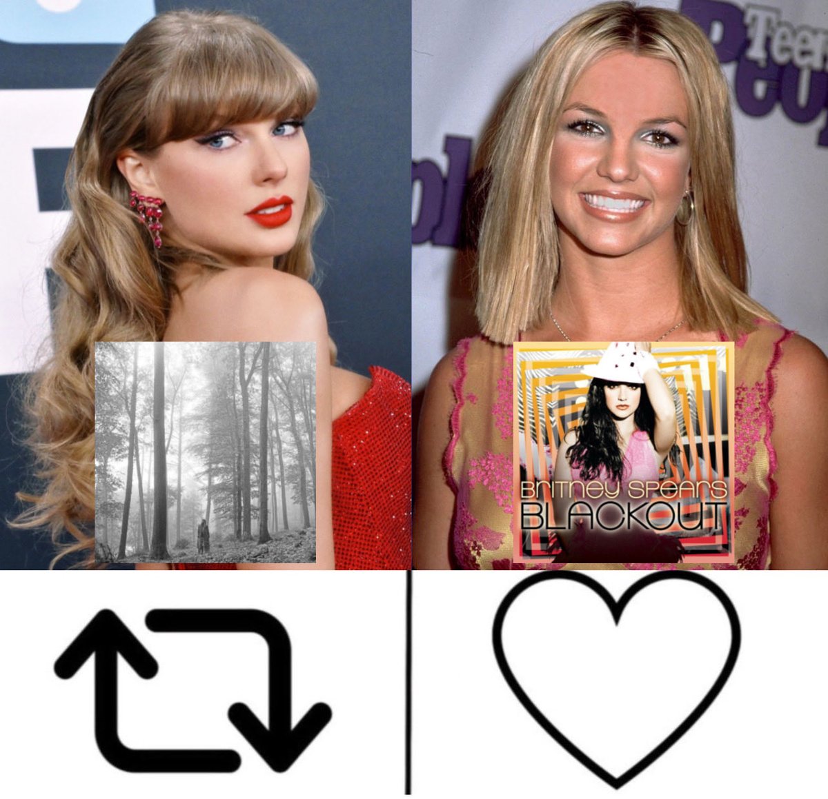 britneylvrst's tweet photo. which pop album had the most impact? let’s end this debate. https://t.co/uiAiT1luxb