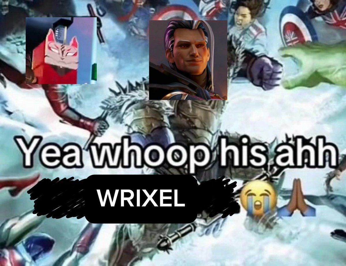 sl1ckw1lhelm1na's tweet photo. LETS GO WRIXEL 🗣️🗣️🗣️🗣️ https://t.co/v3mPSVnUZ0