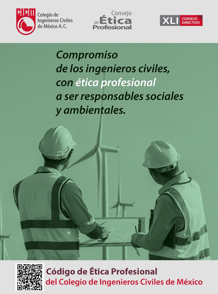 CICMoficial's tweet photo. La ética también transforma.

📖 Conoce el Código de Ética Profesional del CICM, una guía para fortalecer nuestro actuar y orientar nuestras decisiones profesionales.

👉 Consúltalo aquí:
https://t.co/gxOc3KsQQX https://t.co/axHBOcf7eL