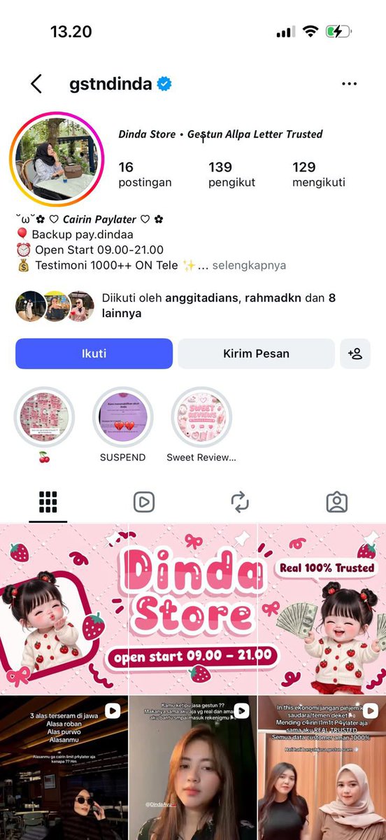 peweezy's tweet photo. @RetnoKarti48421 Bisa gestun chat kesini kak @.cairpoint cek profil https://t.co/cQIlhSRgRQ