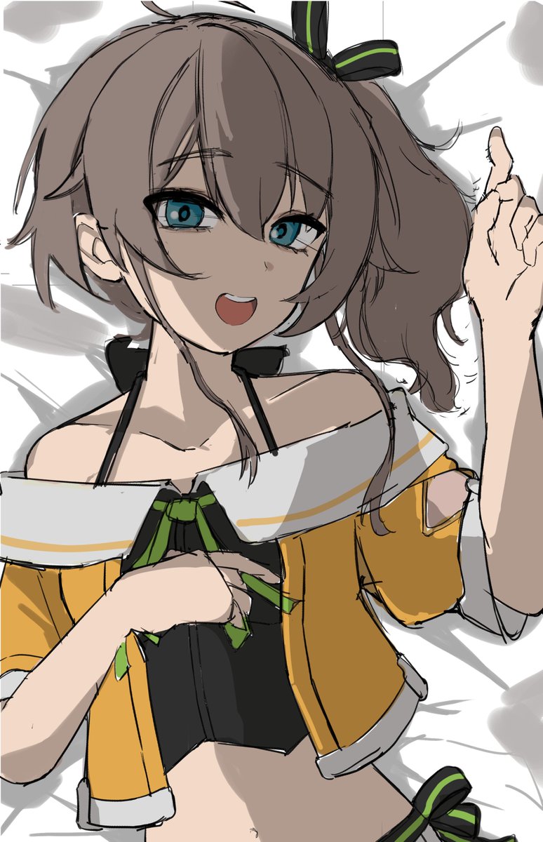 syanimoku's tweet photo. ラフ
＃イラスト https://t.co/5wc6lRbBoL