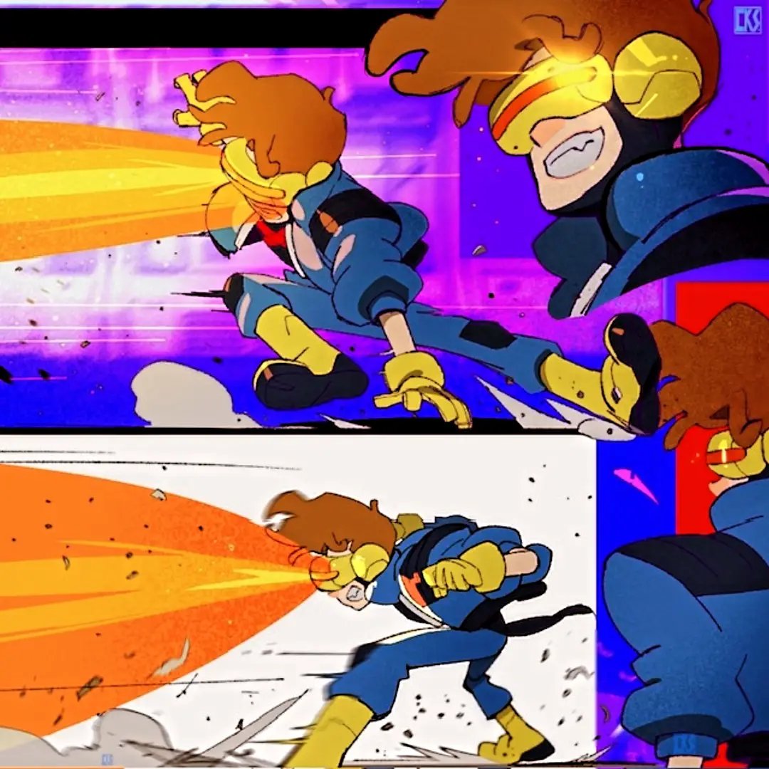 CoranStone's tweet photo. Trying to impress the new girl, he teams up with Jean on missions to protect mutants and humans. As they keep saving each other from danger, their competitive chemistry turns into a crush neither is ready to admit.
-
#cyclops #jeangrey #xmen97 #animated https://t.co/NdGHzEs3Fv