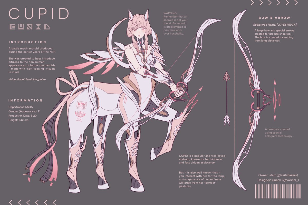 Vorinel_'s tweet photo. mech honse daughter for @/saitshakers 🐴
#oc https://t.co/gbyv0wWv4W