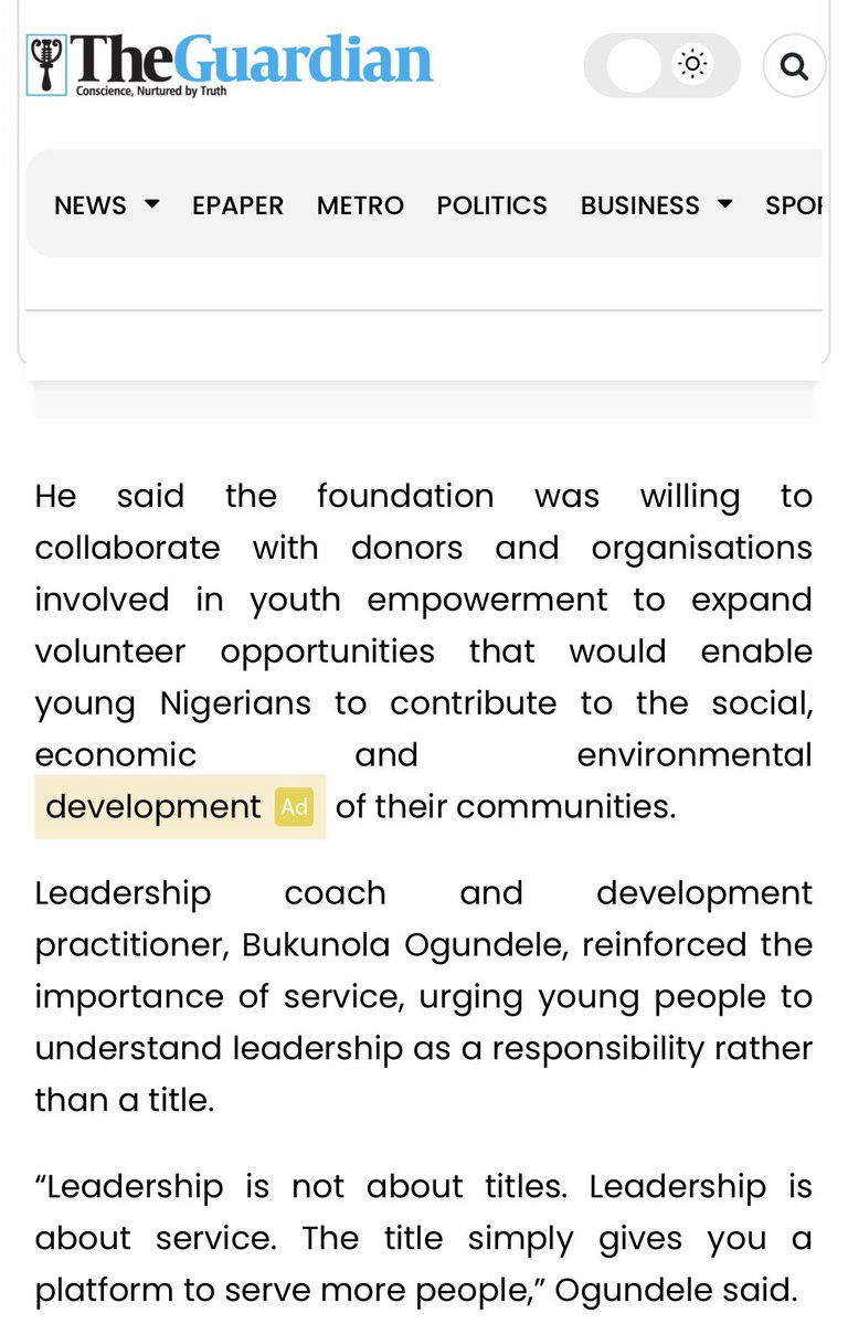 LouisAwodeNGO's tweet photo. Volunteering shouldn’t just be seen as giving back — it’s an opportunity to build workplace experience, professional networks, and the qualities employers are looking for.” — Louis Awode

That was the heart of our Beyond Service Volunteer Development Workshop. https://t.co/hjTC6kgHaU