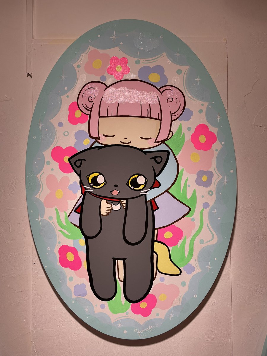 yonapi_art's tweet photo. 8/17は #黒猫感謝の日 だったらしい。
ぴょこちゃん🐈‍⬛⚡️ありがとう🌙 https://t.co/C2sy1JnC9D
