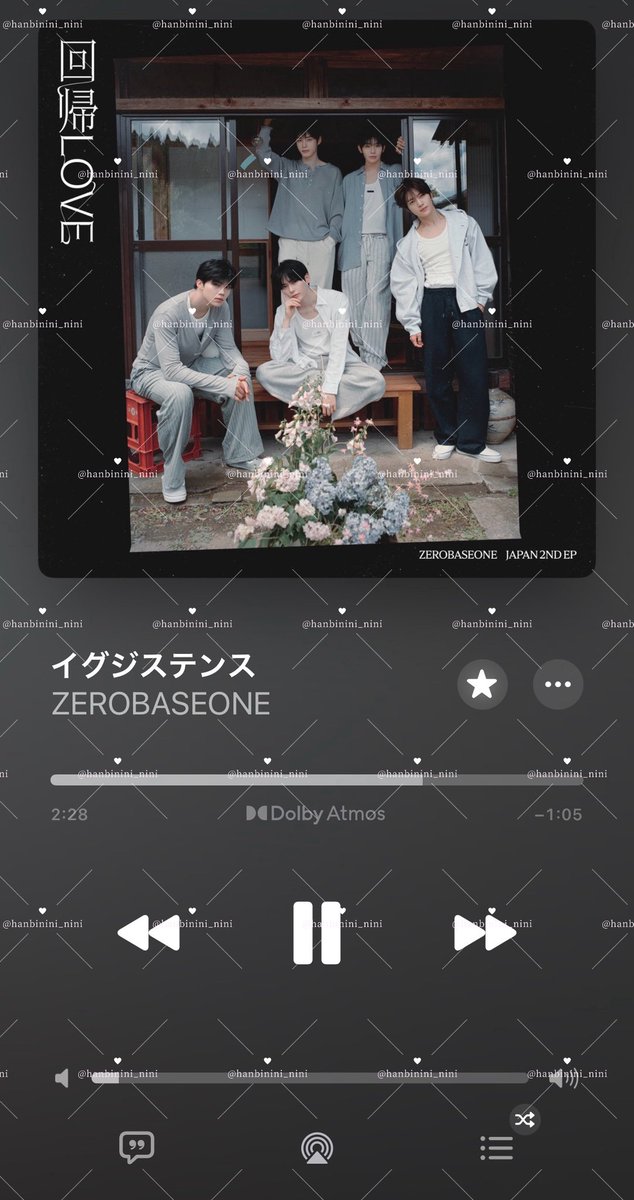 hanbinini_nini's tweet photo. 神曲すぎる曲(՞⸝⸝o̴̶̷̥᷅ ̫ o̴̶̷᷄⸝⸝՞)و♡♡
#ZEROBASEONE  #回帰LOVE #イグジステンス #ZEROBASEONE_イグジステンス

https://t.co/qVvNqfdEMj https://t.co/uB8pWvIy5C
