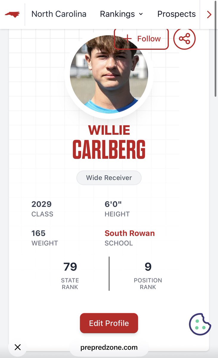 willdabeast2029's tweet photo. Let’s go!!! Big goals this year on both sides of the ball.  @CoachChrisWalsh @FootballSRHS @PrepRedzoneNC https://t.co/w8nj2sEB7B