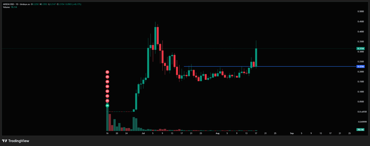 Ds0xh's tweet photo. Did you fade my call mf? $ANSEM https://t.co/omkoHJzRni