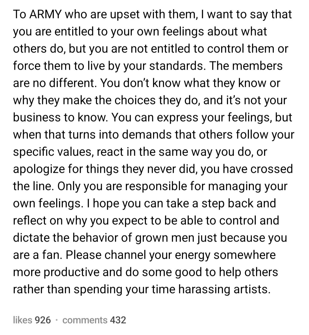 Amazinglygood52's tweet photo. Saw this on weverse and it actually made me so happy after the things I have seen on twt. OP was so articulate with her words that it's clear how much she loves Namjoon and Hobi 💜 

Some so-called "Armys" can learn something from her. https://t.co/VhvDpBDmCp