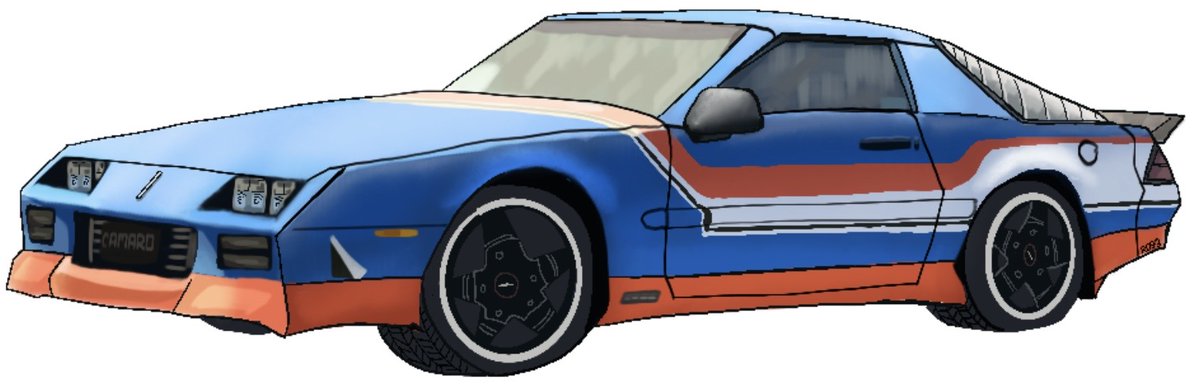 RoboDino93's tweet photo. Here’s a #camaro study I did based on the post I quoted below. I really liked how this car looked, and thought I’d try drawing it. I hope you enjoy! 

#car #cars #chevrolet #chevroletcamaro #chevy #chevycamaro #carart https://t.co/3c6ddZ2syj