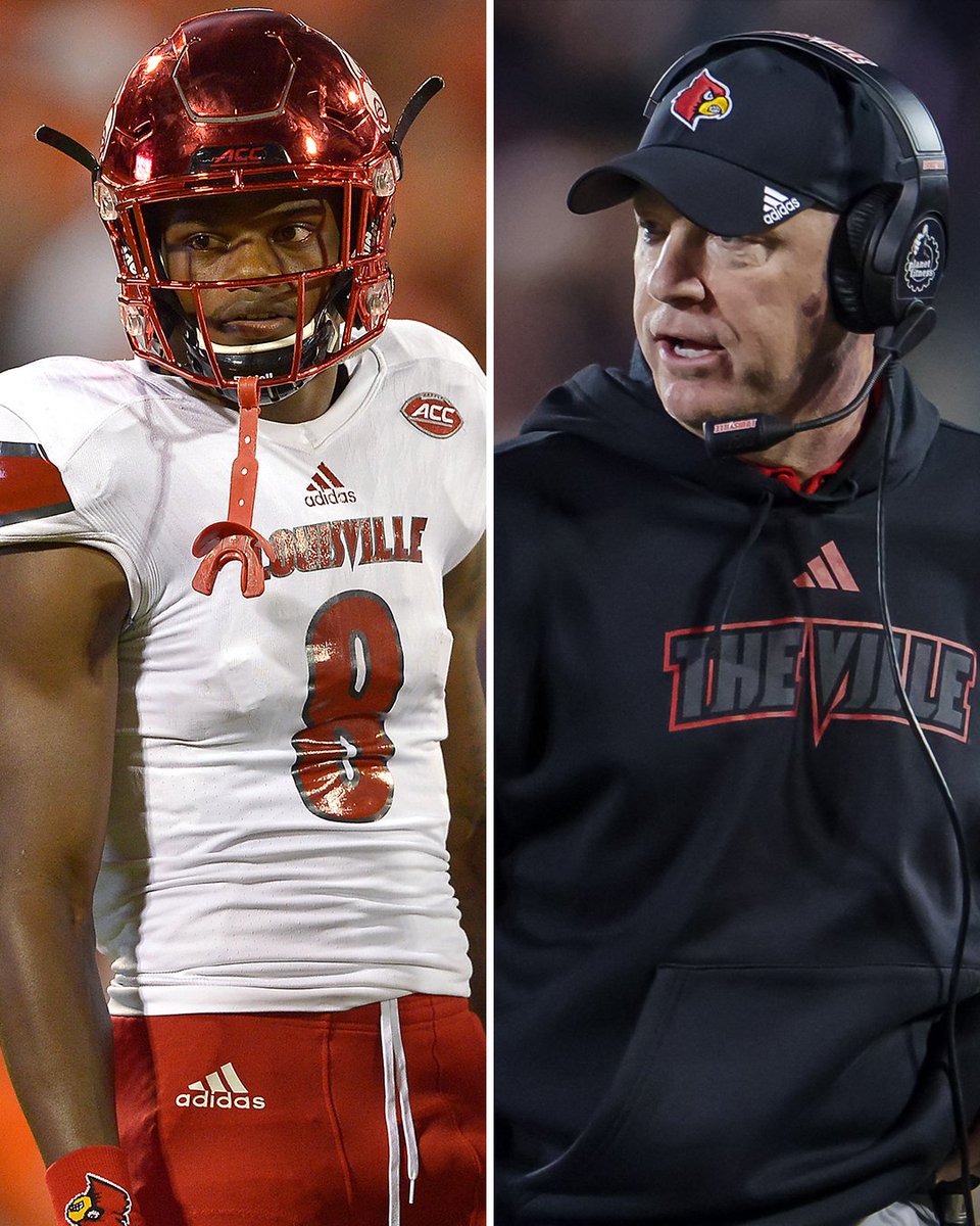 ESPNCFB's tweet photo. No. 24 Louisville is ranked in the preseason AP poll for the first time since 2017, when reigning Heisman winner Lamar Jackson was the starting QB.

The Cardinals open the season Sept. 9 in Nashville against No. 9 Ole Miss (7:30 ET, ABC) 👀 https://t.co/zSUrtD1hm3