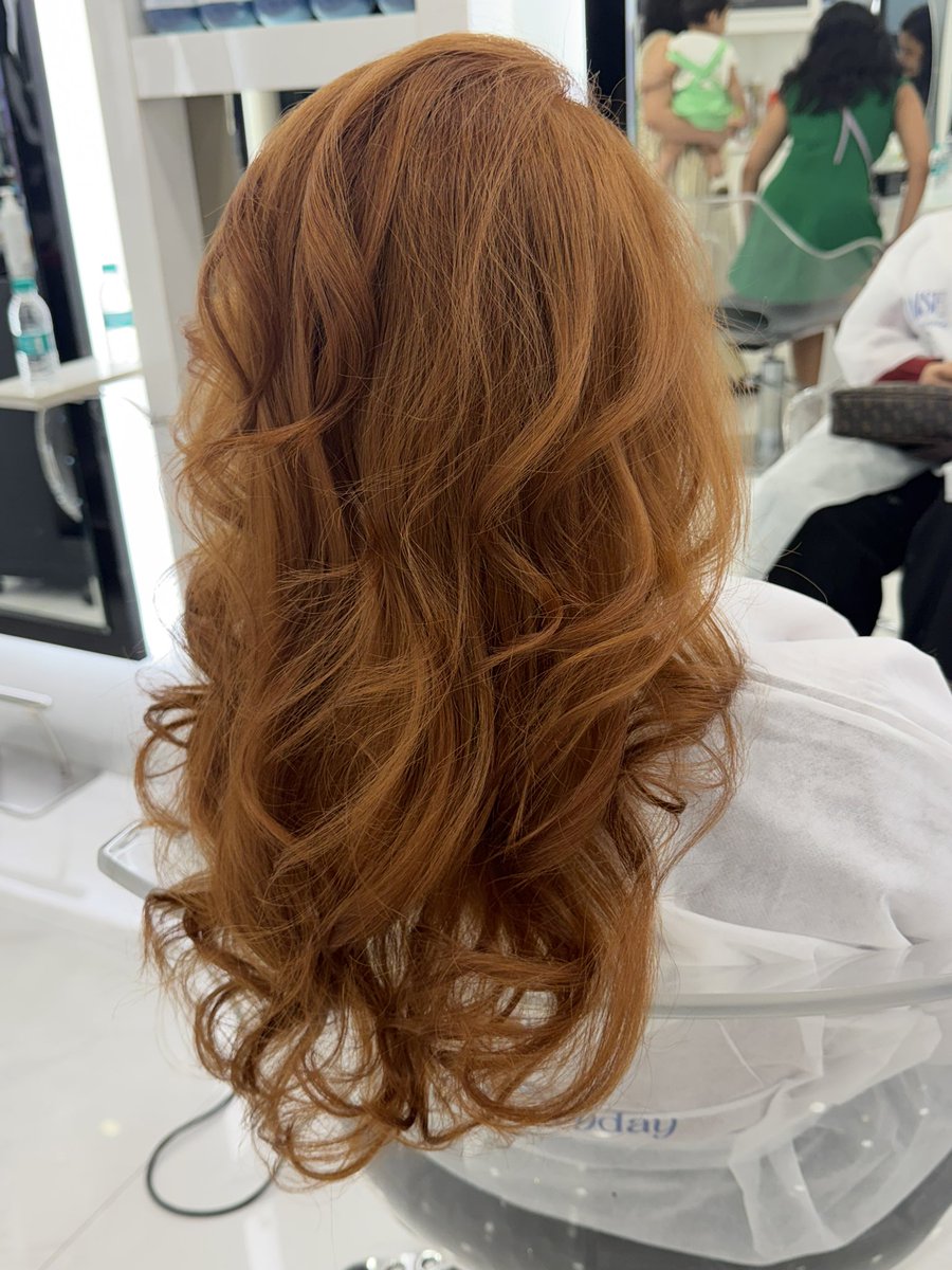 NPeera's tweet photo. I’m a redhead officially 🥳❤️ https://t.co/WKlFmNCyCx