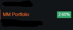 Marketsmeastro1's tweet photo. Spot portfolio. No leverage, no options. Not bad in this market. We are in a period where stock selection matters. When the Fed is cutting rates, everyone looks like Einstein anyway https://t.co/N6y8j1iqKX